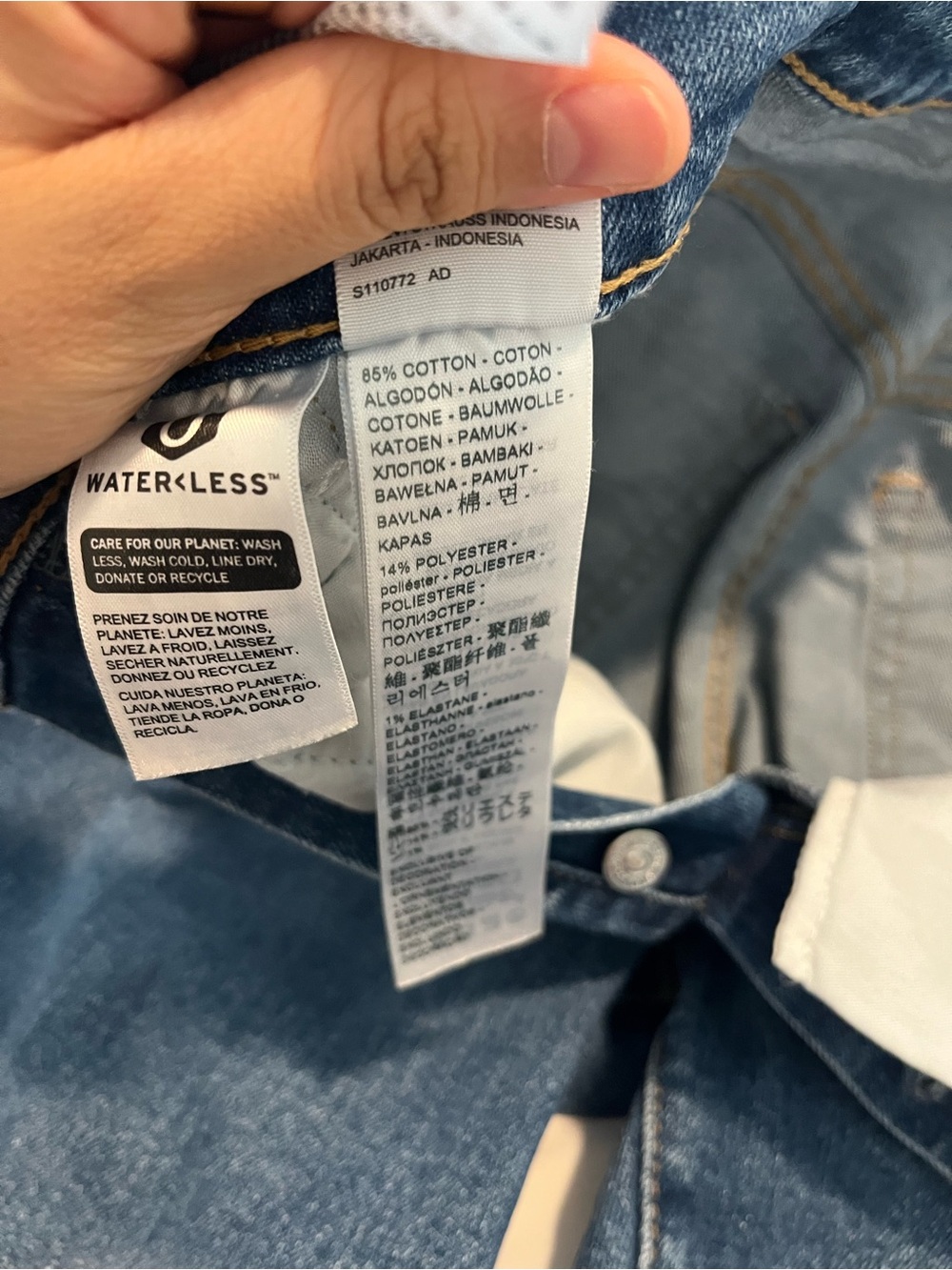 Levi’s High-Rise Ribcage Straight Leg Ankle size 27x27 - Picture 7 of 8
